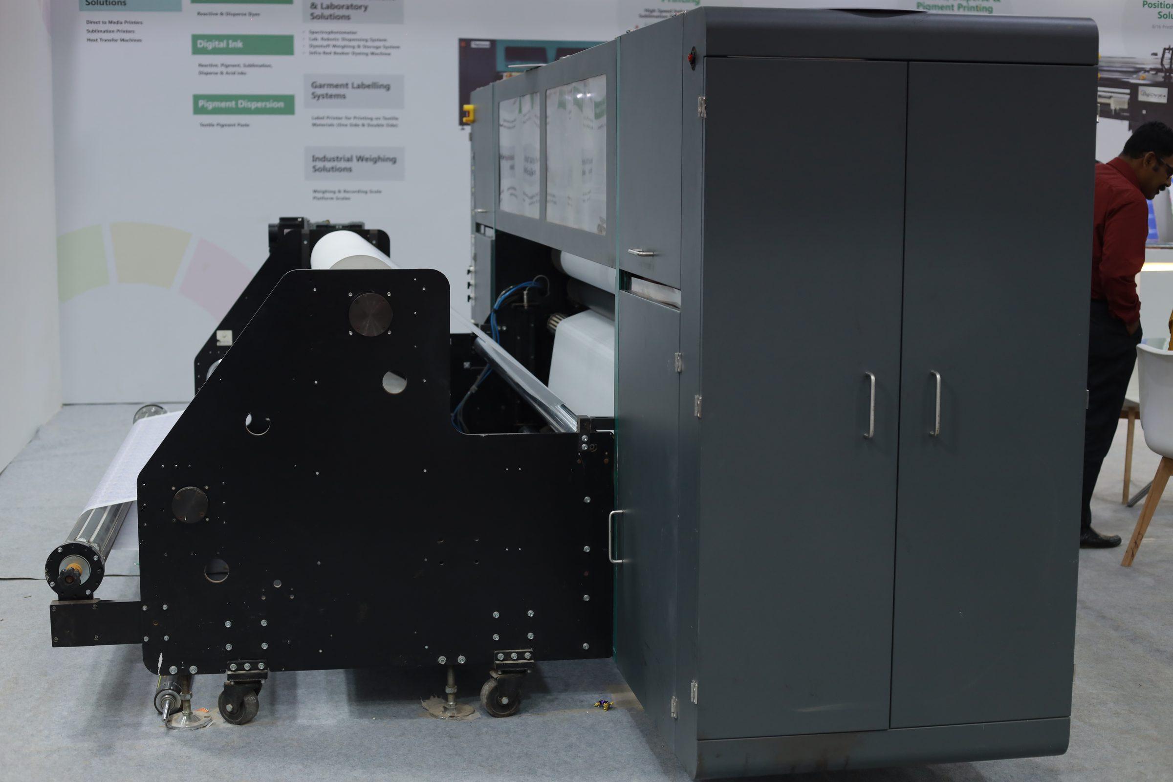 Machineries displayed at Knit-Tech 2026.