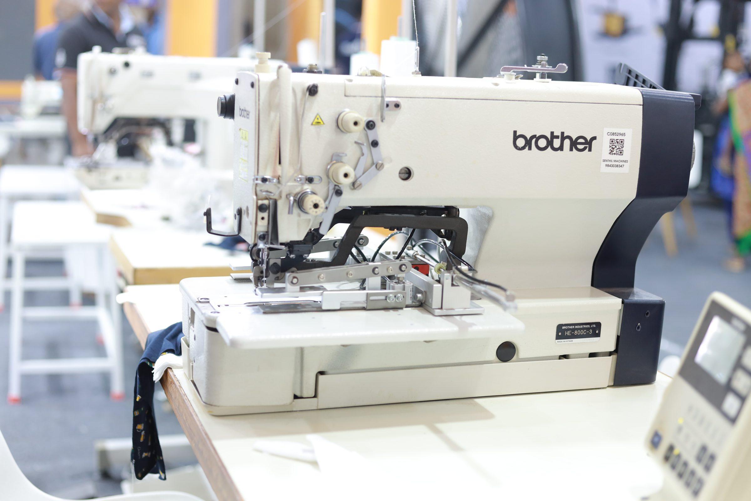 Machineries displayed at Knit-Tech 2026.